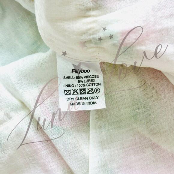 FILLYBOO Cabbage Tree Lane Shirred Maxi Dress NWT - Picture 8 of 14